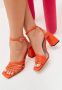 Cesare Gaspari Chunky Comfort Sandalen Oranje Orange Dames - Thumbnail 12