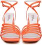 Cesare Gaspari Chunky Comfort Sandalen Oranje Orange Dames - Thumbnail 4