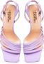 Cesare Gaspari Chunky Comfort Sandalen Violet Purple Dames - Thumbnail 4