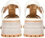 Cesare Gaspari Chunky Heel Sandalen Beige Dames - Thumbnail 6