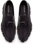 Cesare Gaspari Chunky leren platform loafers Zwart Black Dames - Thumbnail 3