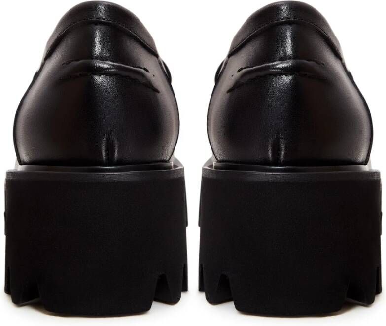 Cesare Gaspari Chunky Platform Loafers Black Dames