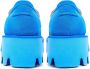 Cesare Gaspari Chunky Platform Loafers Blauw Blue Dames - Thumbnail 9