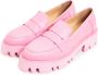 Cesare Gaspari Chunky Platform Loafers Pink Dames - Thumbnail 3