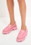 Cesare Gaspari Chunky Platform Loafers Pink Dames - Thumbnail 5