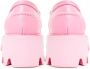 Cesare Gaspari Chunky Platform Loafers Pink Dames - Thumbnail 9