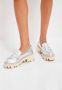 Cesare Gaspari Chunky Platform Loafers Silver Gray Dames - Thumbnail 7