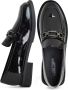 Cesare Gaspari Elegant Block Heels Loafers Black Dames - Thumbnail 9