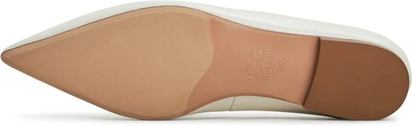 Cesare Gaspari Elegant Flat Sole Ballerinas Beige Dames