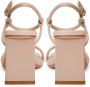 Cesare Gaspari Elegant High Heeled Sandals Beige Dames - Thumbnail 5