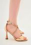 Cesare Gaspari Elegant High-Heeled Sandals Brown Dames - Thumbnail 7