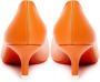 Cesare Gaspari Elegant Luxe Pumps Orange Dames - Thumbnail 9