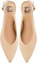 Cesare Gaspari Elegant Slingback Ballerinas Beige Dames - Thumbnail 3