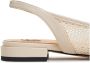 Cesare Gaspari Elegant Slingback Ballet Pumps Beige Dames - Thumbnail 8