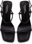 Cesare Gaspari Elegante High Heeled Sandalen Zwart Black Dames - Thumbnail 14