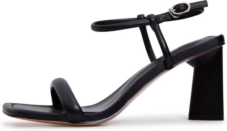 Cesare Gaspari Elegante High Heeled Sandalen Zwart Black Dames