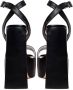 Cesare Gaspari Elegante High-Heeled Sandalen Zwart Black Dames - Thumbnail 9