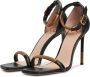 Cesare Gaspari Elegante High Heeled Sandals Zwart Black Dames - Thumbnail 3