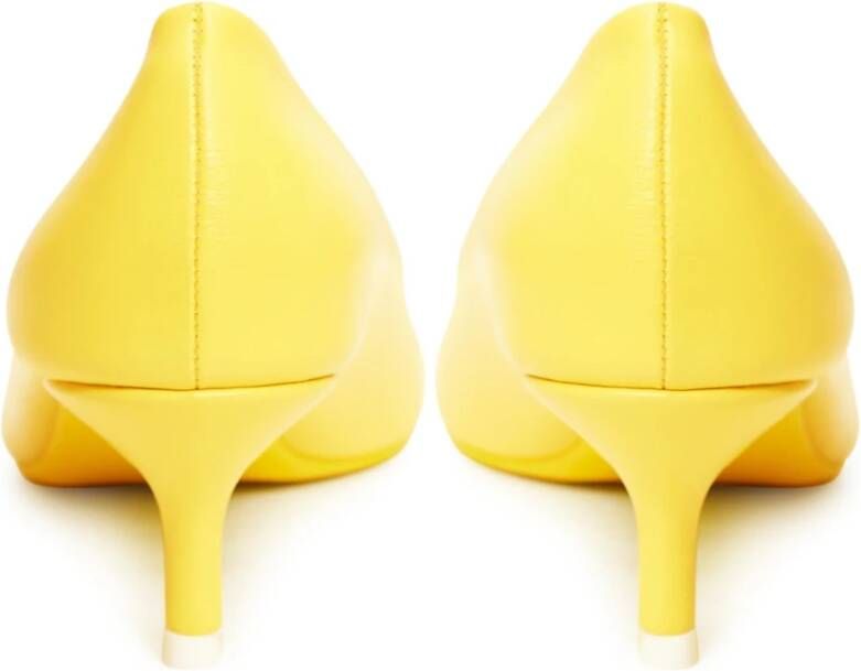 Cesare Gaspari Elegante Luxe Pumps Geel Yellow Dames