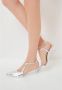 Cesare Gaspari Elegante Luxe Pumps Zilver Gray Dames - Thumbnail 5