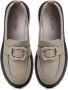 Cesare Gaspari Elegante Platform Loafers Grijs Gray Dames - Thumbnail 4