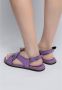 Cesare Gaspari Elegante Platte Sandalen Purple Dames - Thumbnail 4