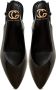 Cesare Gaspari Elegante Slingback Ballerina's Zwart Black Dames - Thumbnail 5