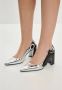 Cesare Gaspari Elegante Slingback Pumps Zilver Gray Dames - Thumbnail 9