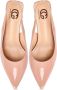 Cesare Gaspari Elegante Stiletto Heeled Pumps Beige Dames - Thumbnail 3