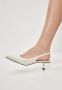 Cesare Gaspari Elegante Stiletto Heeled Pumps Off White Beige Dames - Thumbnail 13