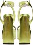 Cesare Gaspari Verhoogde Elegantie Sandalen Geel Green Dames - Thumbnail 11