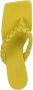 Cesare Gaspari Gele Open Teen Sandalen Yellow Dames - Thumbnail 5