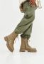 Cesare Gaspari Groene Platform Enkellaarzen Green Dames - Thumbnail 9