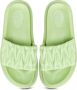 Cesare Gaspari Groene Platform Slippers Green Dames - Thumbnail 5