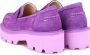 Cesare Gaspari Instap Suède Loafers Violet Purple Dames - Thumbnail 8