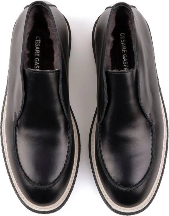 Cesare Gaspari Instaploafers Zwart Black Dames