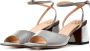 Cesare Gaspari Jewel Block Heels Sandalen Aurora Gray Dames - Thumbnail 2