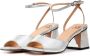 Cesare Gaspari Jewel Block Heels Sandals Aurora Gray Dames - Thumbnail 3