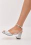 Cesare Gaspari Jewel Block Heels Sandals Aurora Gray Dames - Thumbnail 8