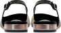 Cesare Gaspari Jewel Slingback Ballet Pumps Black Dames - Thumbnail 4