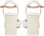 Cesare Gaspari Klassieke blokhak sandalen Beige Dames - Thumbnail 9