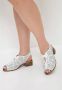 Cesare Gaspari Klassieke blokhak sandalen White Dames - Thumbnail 10