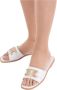 Cesare Gaspari Klassieke Leren Sandalen White Dames - Thumbnail 3