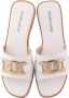 Cesare Gaspari Klassieke Leren Sandalen White Dames - Thumbnail 6