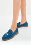 Cesare Gaspari Klassieke platte loafers Blauw Blue Dames - Thumbnail 5