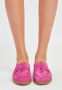 Cesare Gaspari Klassieke platte loafers Fuchsia Pink Dames - Thumbnail 6