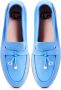 Cesare Gaspari Klassieke platte loafers Lichtblauw Blue Dames - Thumbnail 7