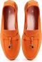 Cesare Gaspari Klassieke platte loafers Oranje Orange Dames - Thumbnail 7