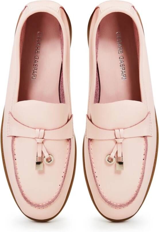 Cesare Gaspari Klassieke platte loafers Roze Pink Dames