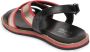 Cesare Gaspari Kleurrijke Metallic Open Teen Sandalen Black Dames - Thumbnail 5